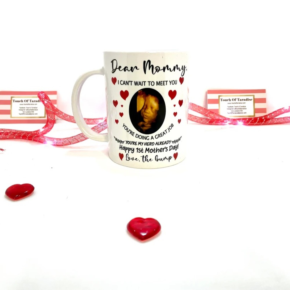 Personalized Mother's Day Mug with Sonogram Picture
